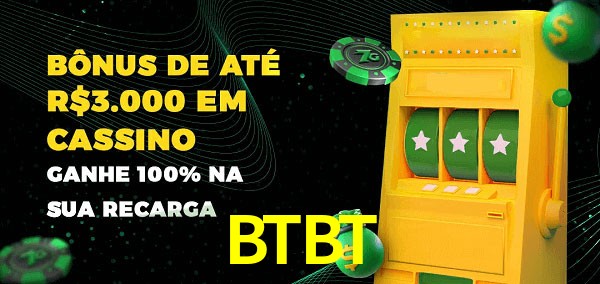 BTBT melhor bônus de depósito
